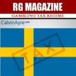 Sweden urged to set new online gambling tax rate between…