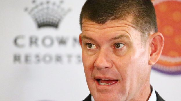 James Packer quit as a director of Crown Resorts last Decembe
